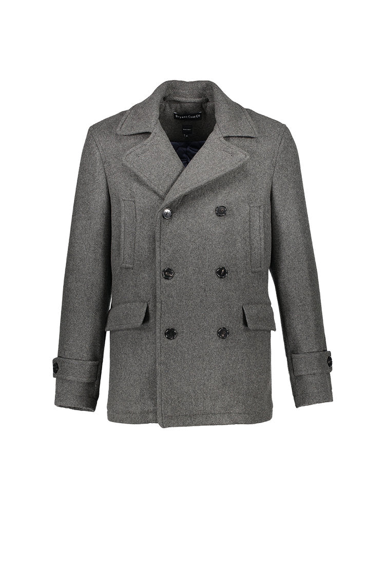 Madison Peacoat in 100% Cashmere – Bryant Coat Co.