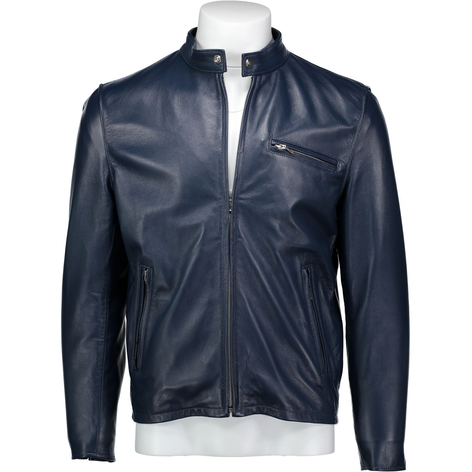 Blue sales racer jacket